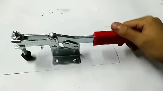 견고한 디자인의 용접용 고품질 수평 토글 클램프